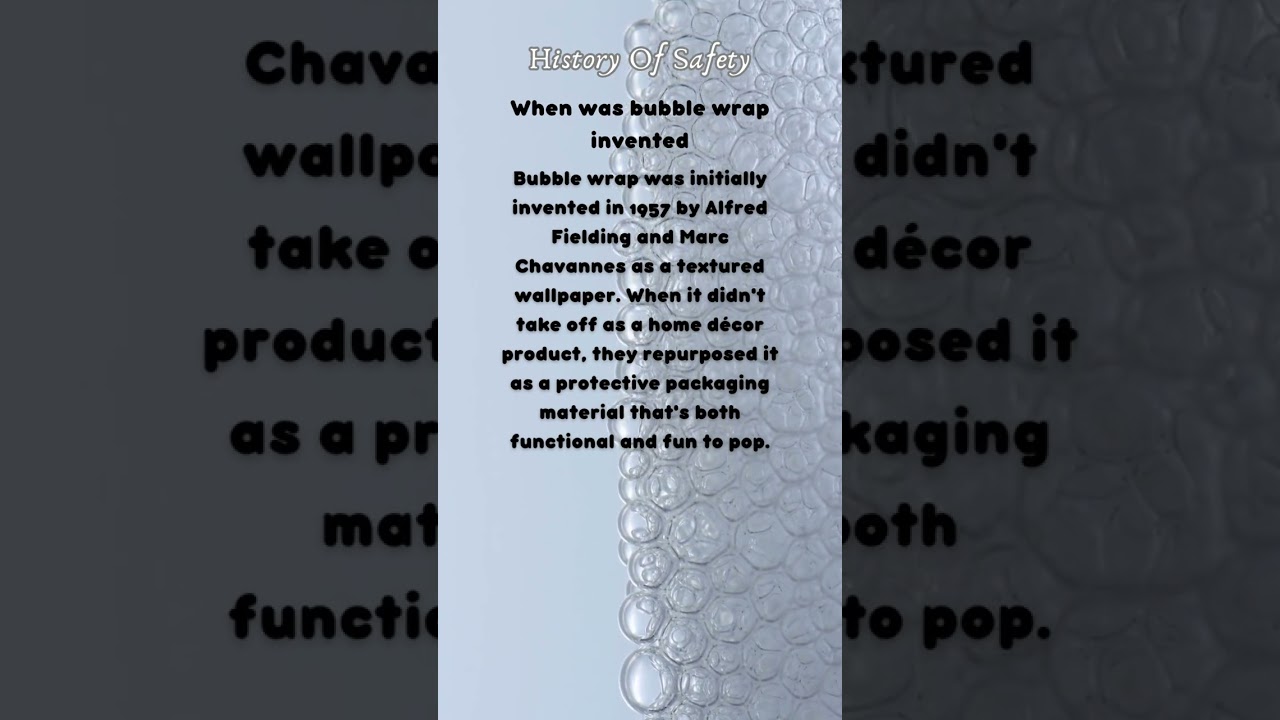 The Surprising History of Bubble Wrap From Wallpaper to Poptastic
